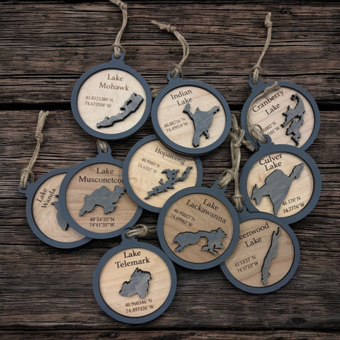 Lake Ornaments/ Wall hangings