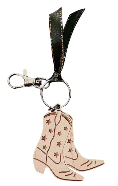 Keychain Boot shaped