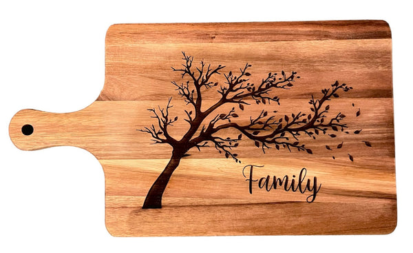 Charcuterie Board Tree w Family Image