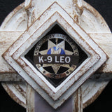 Custom K-9 Police Memorial Cross