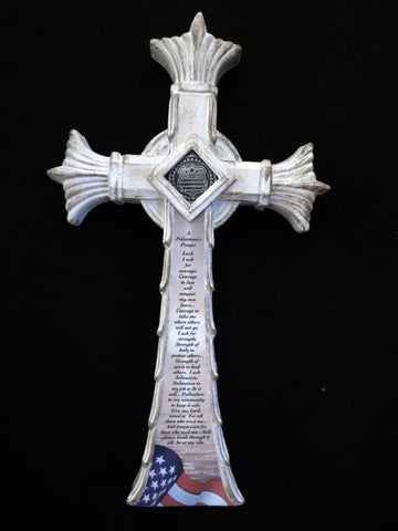 Police Prayer Cross
