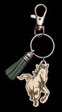 Keychain Mustang with Tassel