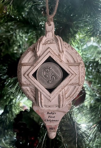 Baby's First Christmas Wall Decor / Ornament